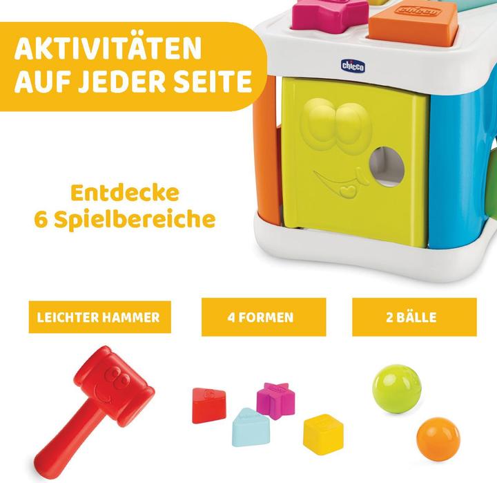 Produktbild Chicco 2 in 1 Sortier & Schlagwürfel