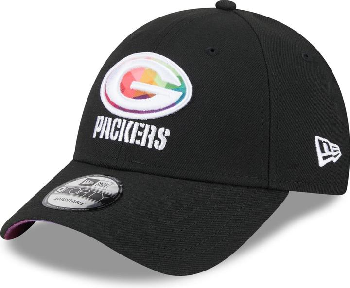 Actual product image New Era Green Bay Packers CRUCIAL CATCH 9FORTY Snapback Cap (One size)