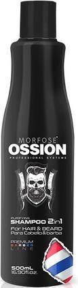 Produktbild Morfose Ossion Puryfing Shampoo 2in1 For Hair and B (500 ml, Flüssiges Shampoo)