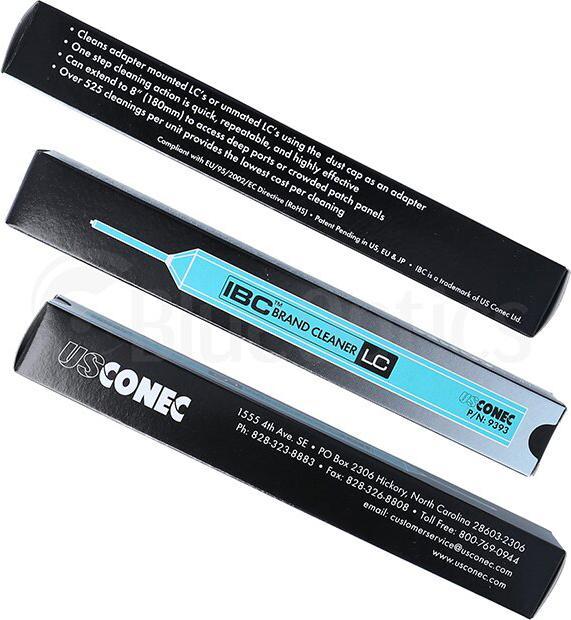 Actual product image CBO IBC 1.25mm ferrule cleaner LC, MU Simplex