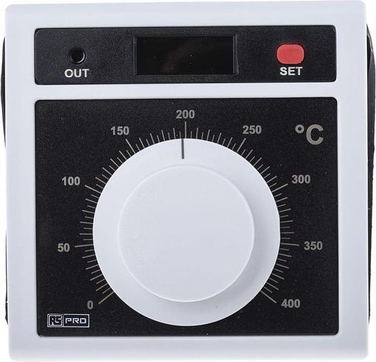 Immagine prodotto Rs Pro Termostato analogico, 96x96, relè 8A