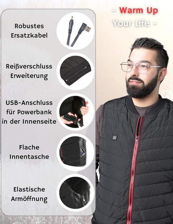 Image du produit North Heat Beheizbare Weste mit 5 Wärmezonen (XS)