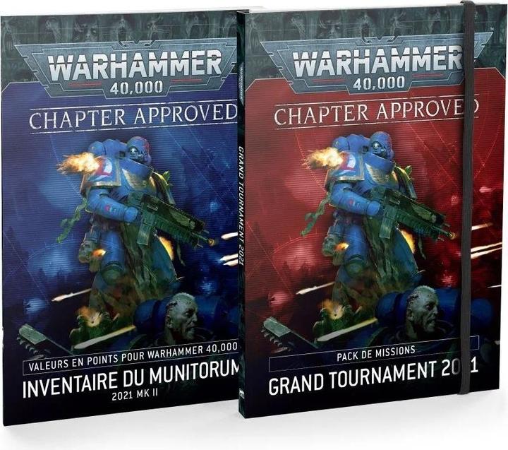 Actual product image Games Workshop Chapter Approved: Pack de Missions Grand Tournament 2021 et Inventaire du Munitorum 2021 MkII