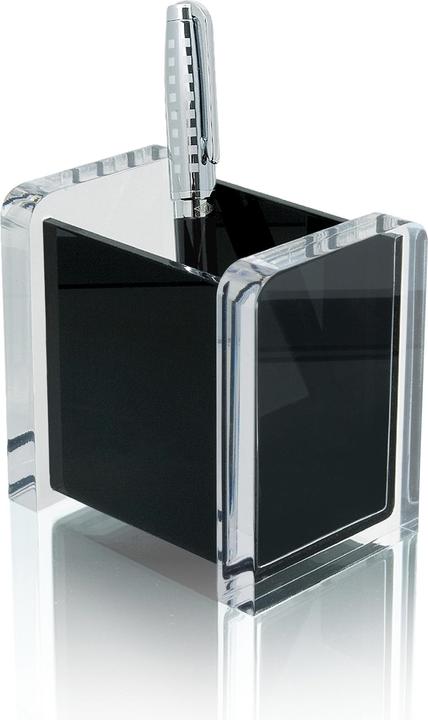 Schwarz, Transparent