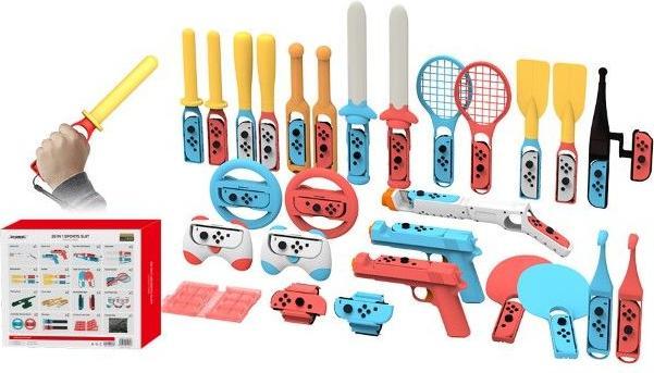 Immagine prodotto Dobe Pacchetto di connettori 28 in 1 per Nintendo Switch (Switch)