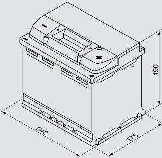 Actual product image Bosch Automotive S5 005 (12 V, 63 Ah, 610 A)