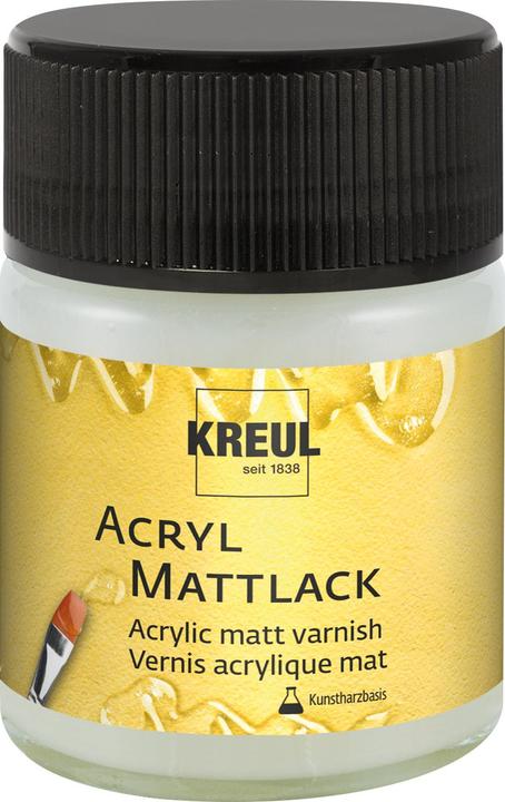 Actual product image Kreul Acryl-Mattlack (Transparent, 0.05 l)