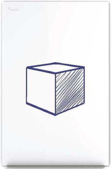 Actual product image Rocada Modular whiteboard system Skin (1000 x 1500 mm)