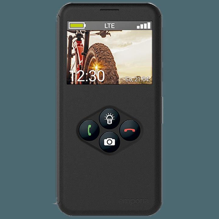Produktbild Emporia Book-Cover Smart schwarz (Emporia Smart 5)