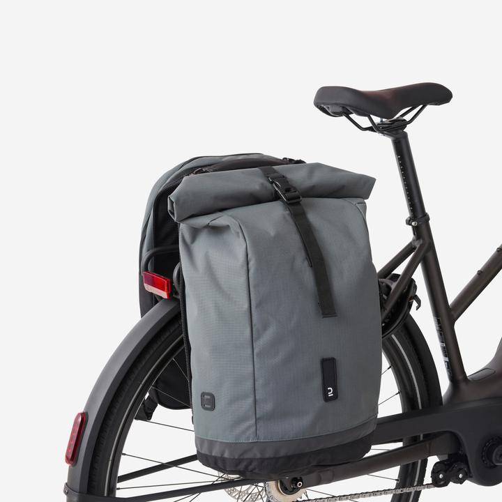 Actual product image Decathlon Bicycle bag (27 l, Luggage carrier bag)