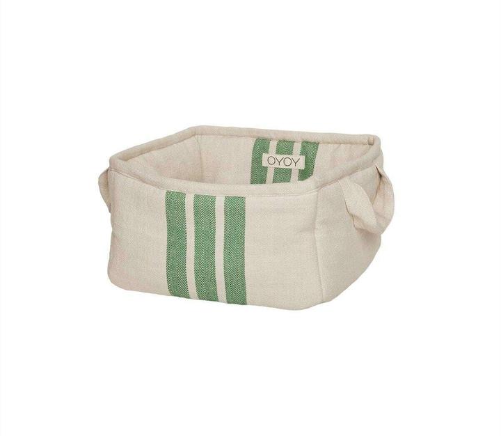 Oyoy Linu bread basket Beige/green