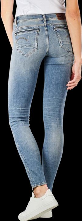 Produktbild G-Star Midge Zip Mid Skinny Jeans vintage aged destroy (W25/L30)