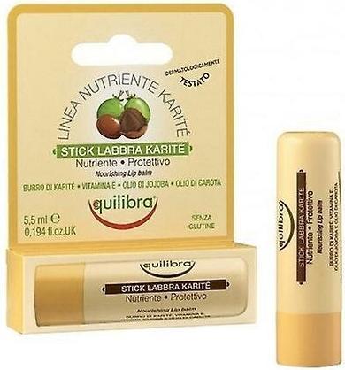 Equilibra EQUILIBRA Karite Protezione Naturale Stick Labbra Nourishing Lip Balm balsam do ust z masłem shea 5 (5.50 ml)