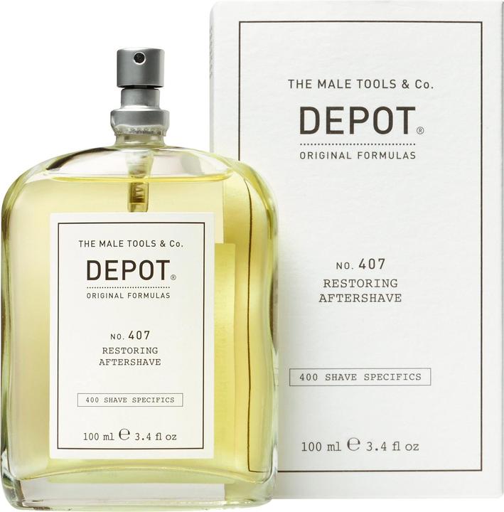 Image du produit Depot - No. 407 Après-rasage Restoring 100 ml (Lotion après-rasage, 100 ml)