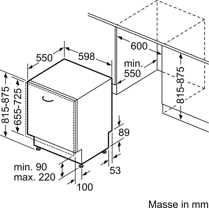 Image du produit Bosch Hausgeräte SMV4ECX10H