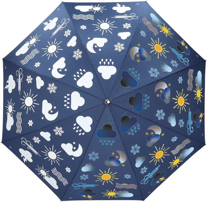 Produktbild Esschert Design Regenschirm Wetter Blau
