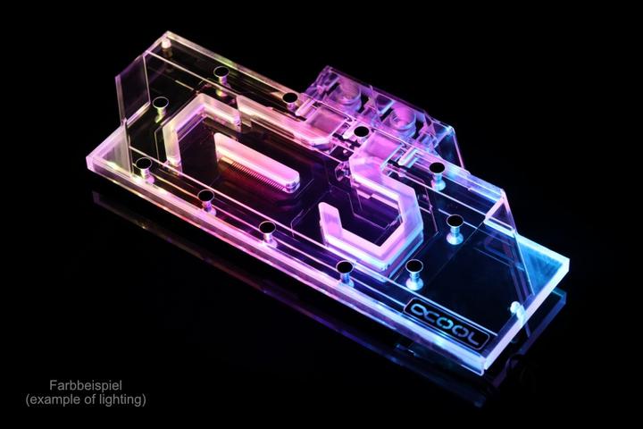 Produktbild Alphacool Eisblock Aurora Plexi GPX-N Nvidia Geforce RTX 2080/2080Ti FE