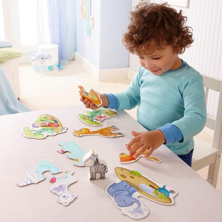 Produktbild Haba 6 erste Puzzles Zoo (4 Teile)