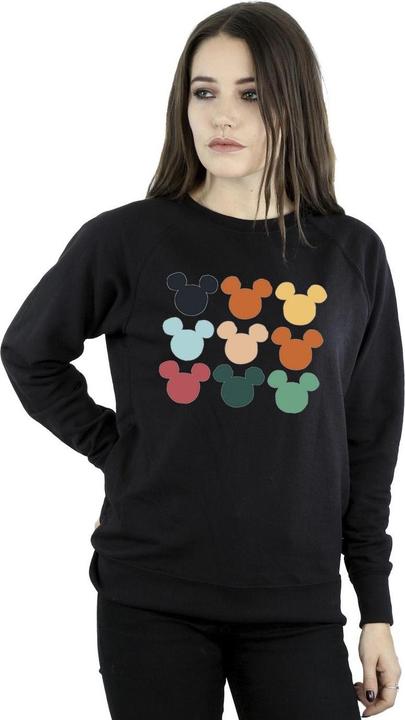 Immagine prodotto Disney Mickey Mouse Heads Square Felpa Donna (XL)
