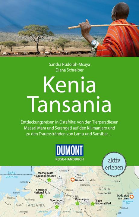 Produktbild Reise-Handbuch Reiseführer Kenia, Tansania (Deutsch, Sandra Rudolph-Msuya, Diana Schreiber, 2023)