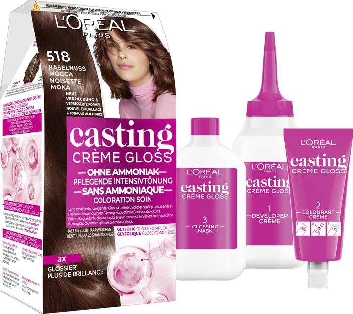 Produktbild L'Oréal Paris Casting Crème Gloss (518 Haselnuss Mocca)
