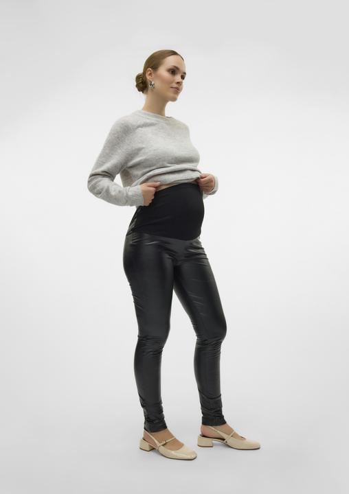 Immagine prodotto Mamalicious Vestibilità regolare Pantaloni a vita alta Pantaloni (S)