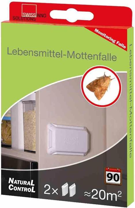 Actual product image Swissinno Lebensmittelmottenfalle 2er inkl. Pheromon-Lockstoff