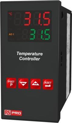 Rs Pro PID Temperaturregler Tafelmontage, 3 x Rela