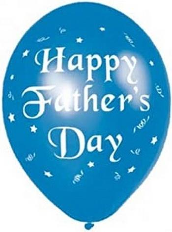Produktbild Amscan bedruckt Ballons Latex Vatertag 6erPack (6 x)