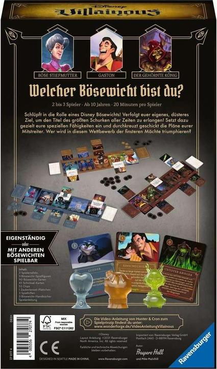 Produktbild Ravensburger Disney Villainous (Deutsch)
