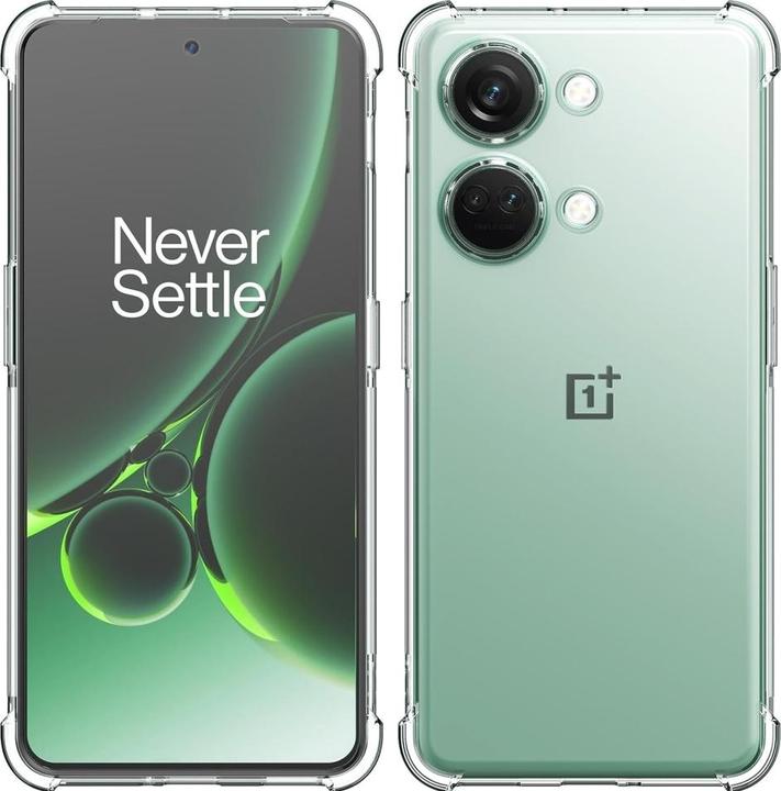 Actual product image Screenguard OnePlus North 3 Case Crystal Soft Airbag Bumper (OnePlus North 3)