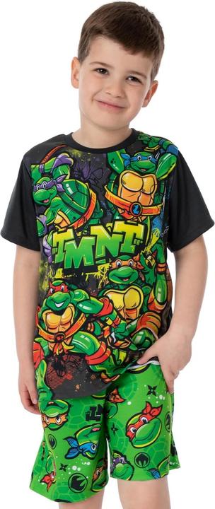 Immagine prodotto Teenage Mutant NT Completo Pigiama Corto Tartaruga Ragazzi (116)