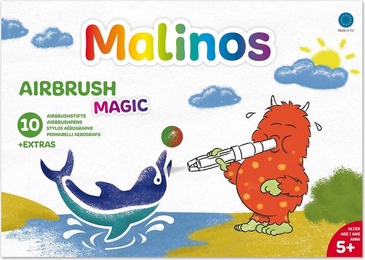 Actual product image Malinos Blopens Airbrush Pens (Multicoloured, 10 x)