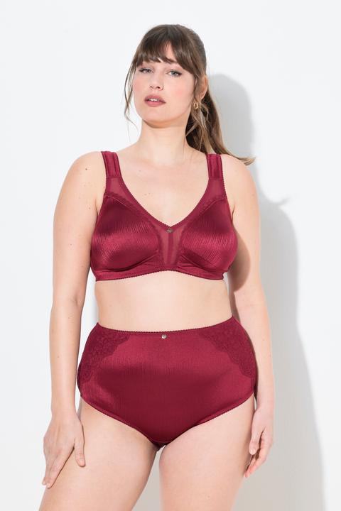 Produktbild Ulla Popken Minimizer-BH, Satin, Spitze, ohne Bügel, Cup C - F (85 D)