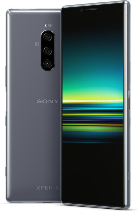 Sony Xperia 1 (128 GB, Grigio, 6.50", Doppia SIM Ibrida, 12 Mpx, 4G)