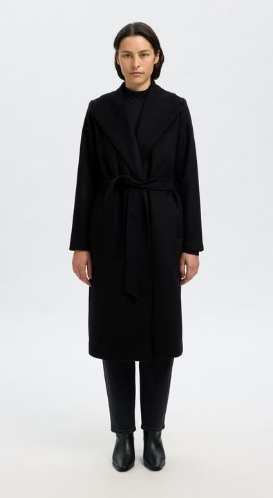 Actual product image Selected Femme Slfrosa Wool Blend Coat Noos (42)