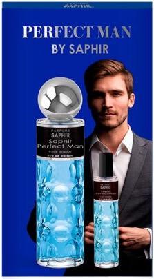 Actual product image Saphir PERFECT MAN LOT 2 pcs (Eau de toilette, 200 ml)