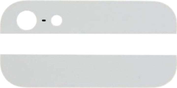 Produktbild Foxconn iPhone 5 Glas Keramik Abdeckung für Backcover weiss (Abdeckung, iPhone 5)