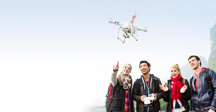 Produktbild DJI Phantom 2 Vision Plus V3 (20 min, 1242 g, 12.40 Mpx)
