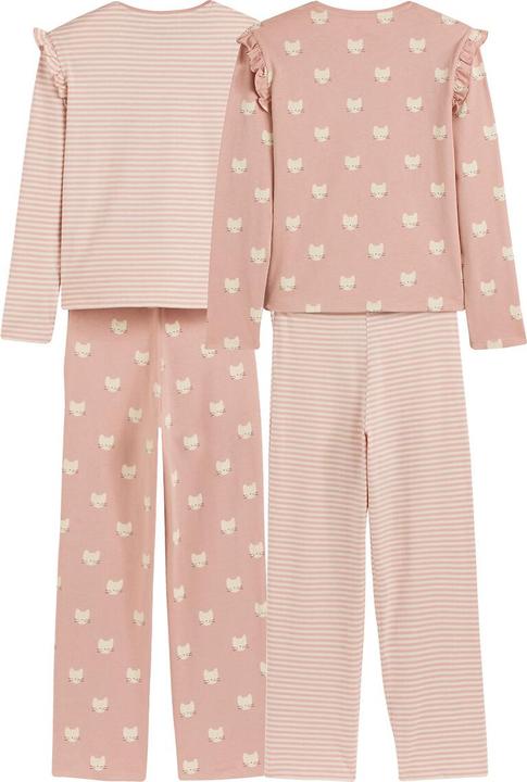 Image du produit La Redoute Collections 2er-Pack Baumwoll-Pyjamas (94)