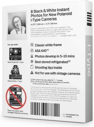 Produktbild Polaroid B&W I-type (Now, OneStep+)