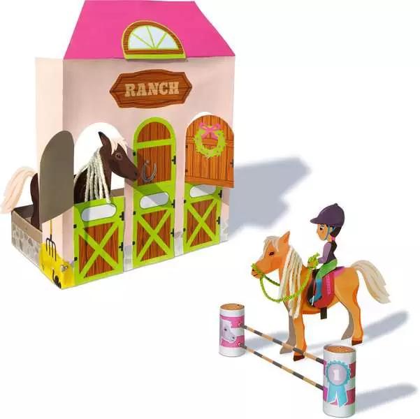 Immagine prodotto Ravensburger EcoCreate 23919 - Cavalli - Kit di bricolage per bambini dai 6 anni in su