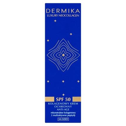 Actual product image Dermika DERM LUXURY NEOCOLLAGEN Krem ochronny spf 50 (50 ml, Day cream, SPF 50)