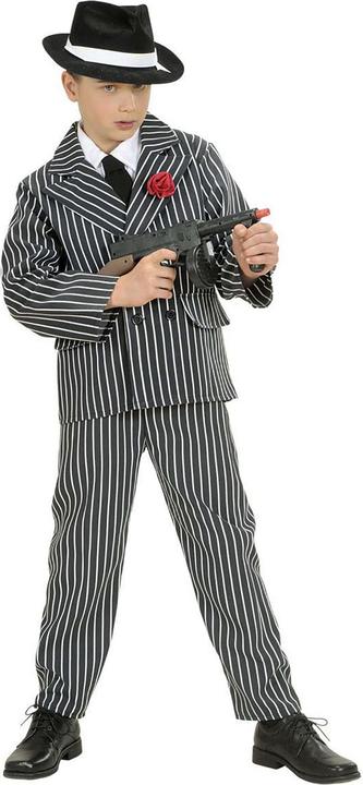 Image du produit Widmann GANGSTER (chemise avec cravate, veste, pantalon), 158 cm / 11-13 Years (11, 12, 13)