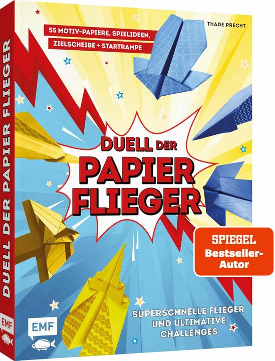Actual product image Paper aeroplane duel - Fold the fastest aeroplane and (German)