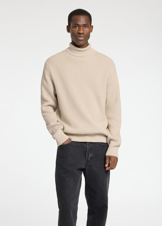 Image du produit Selected Homme Pull à col roulé texturé (L)