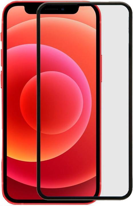 Produktbild Evelatus iPhone 12/12 PRO 6.1 2.5D Big Curved Black Frame (Full Glue) (1 Stück, Apple iPhone 12, Apple iPhone 12 Pro)