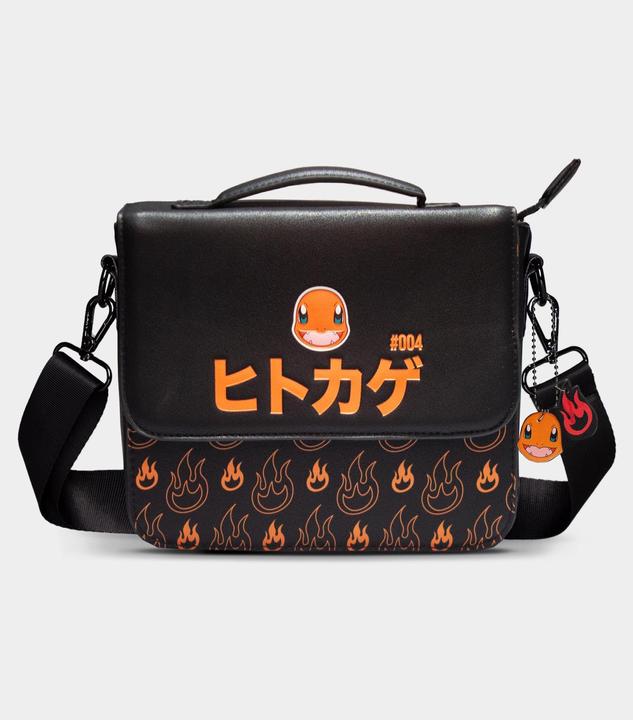 Difuzed Pokemon sac à bandoulière en cuir PU portable Charmander