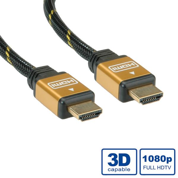 Produktbild Roline HDMI (Typ A) — HDMI (Typ A) (3 m, HDMI)