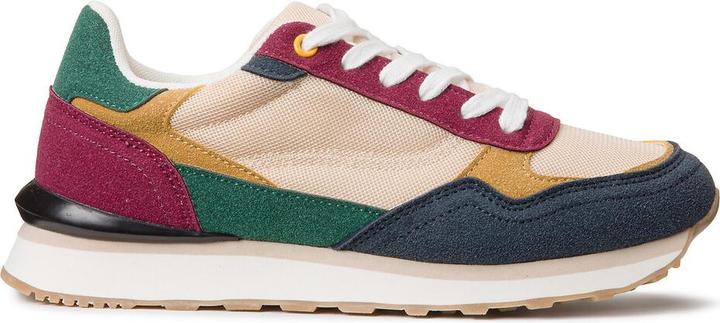 Image du produit La Redoute Collections Baskets de running multicolores de style rétro (37)
